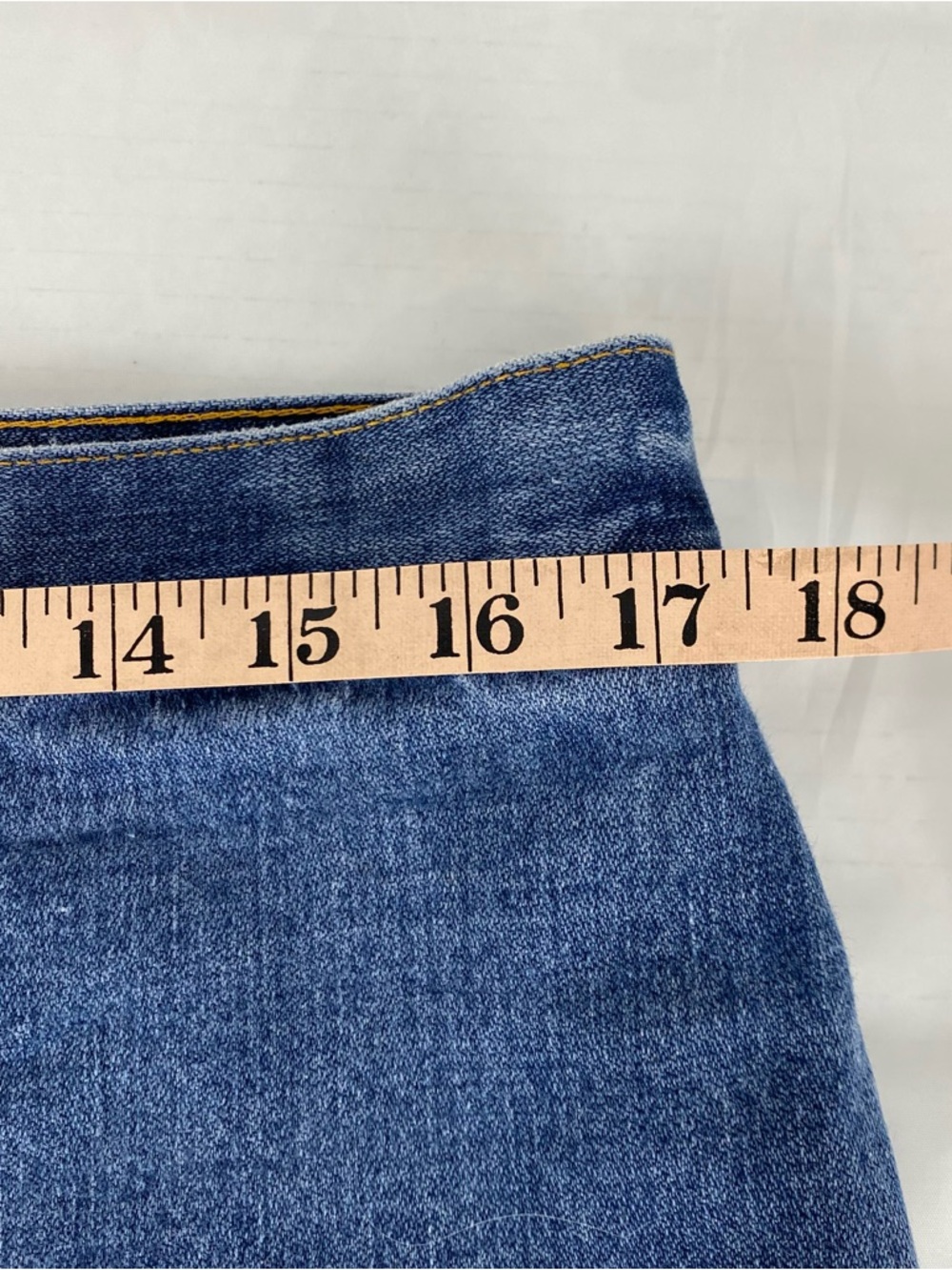 Vintage Wrangler Jeans 38x35 Made in Canada Blue Bell Straight Leg Classic Denim - Picture 5 of 7